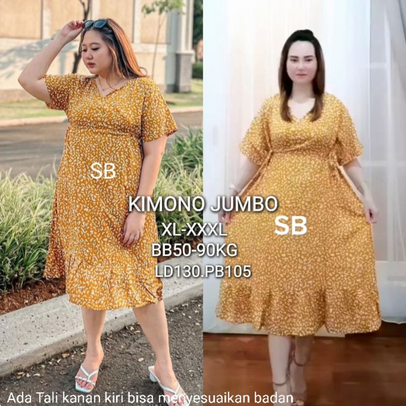 dress kimono Jumbo Rayon super