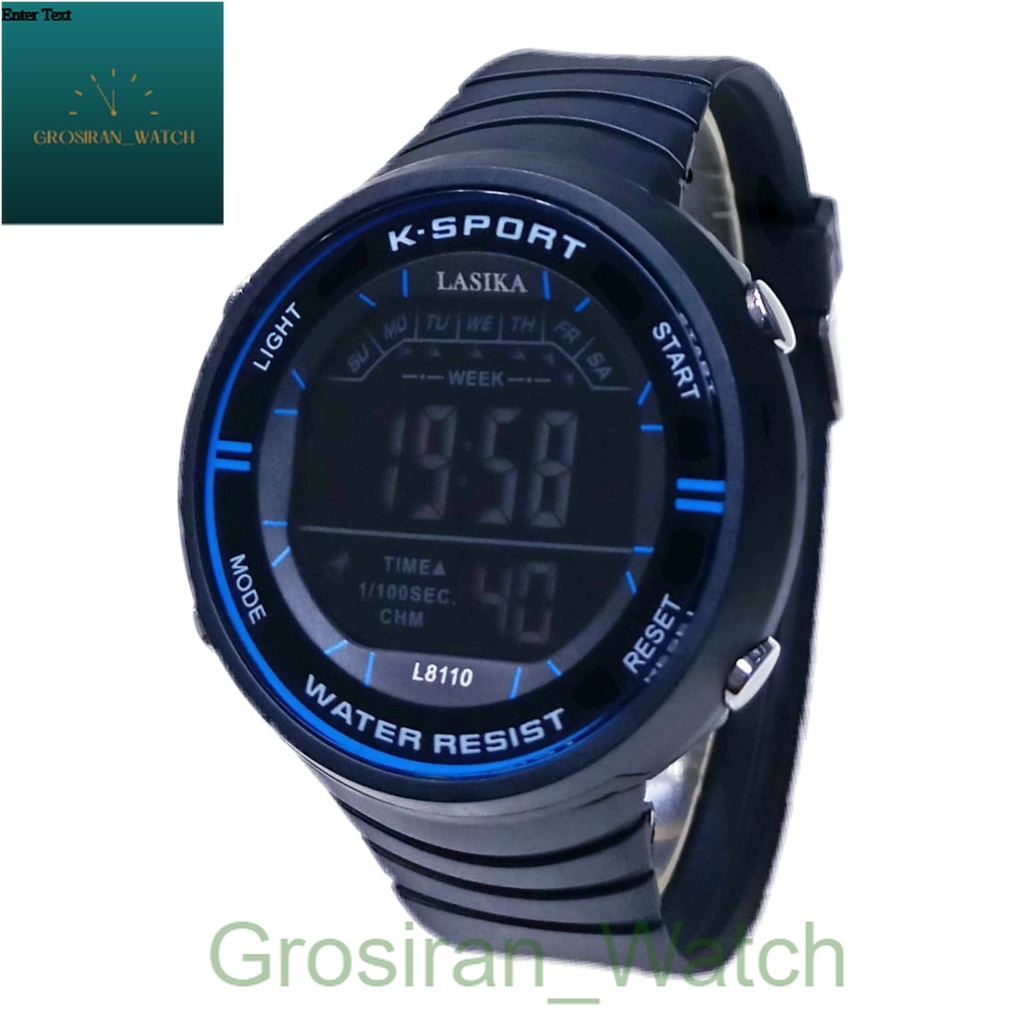 (Dikirim Dari Jakarta)Jam tangan kasual Pria lasika L8110 Digital Water Resist [G_W]