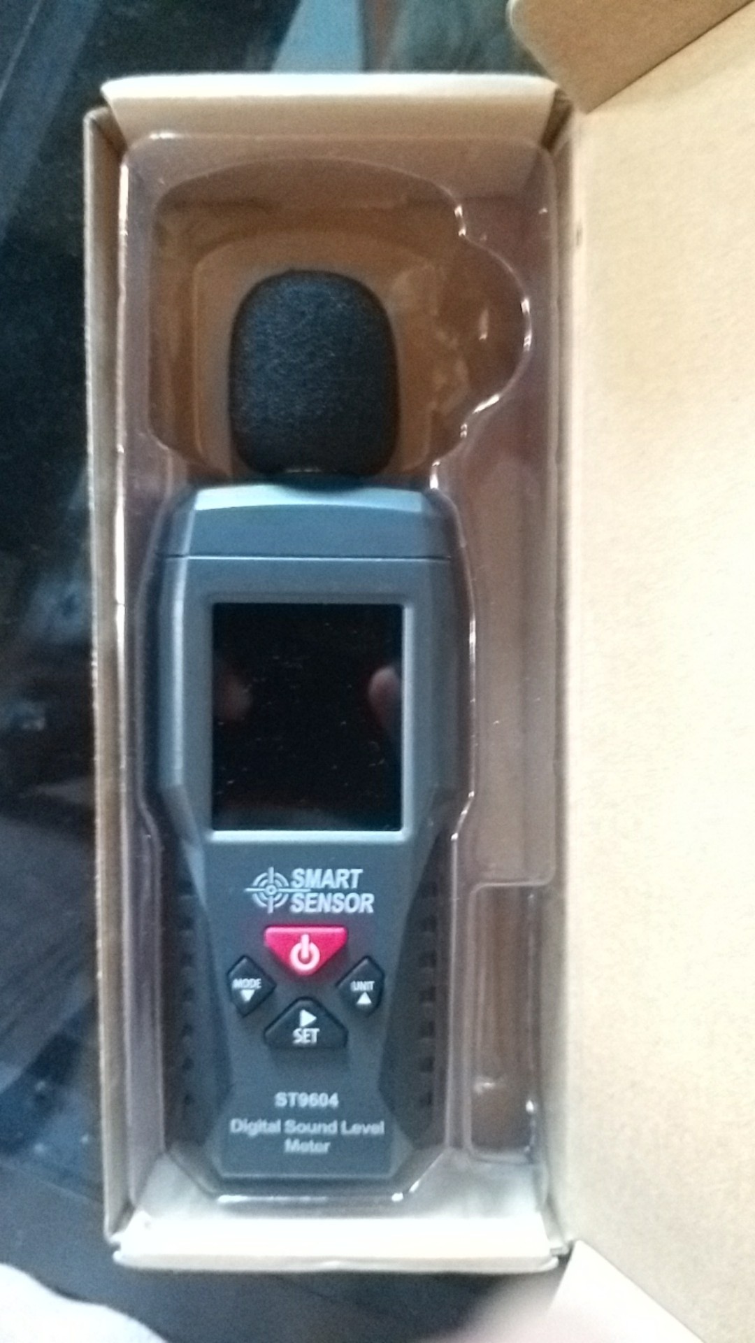 【24h Shipping】smart Sensor Pengukur Level Suara Digital Mini Dengan Layar Lcd 30-130dba St9604