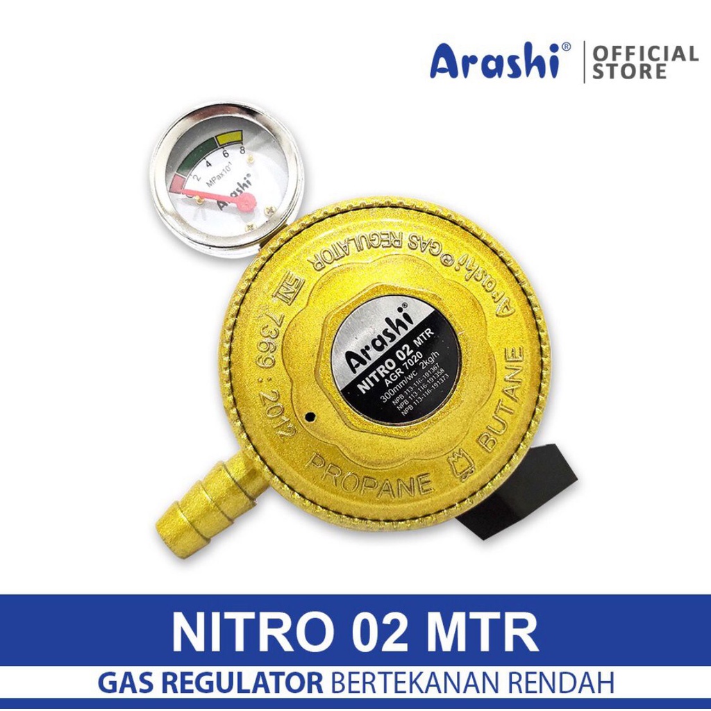 REGULATOR / KEPALA GAS ARASHI NITRO 02 MTR