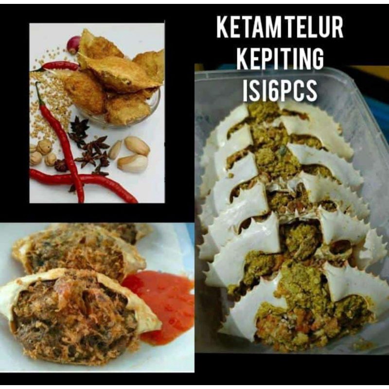 

KEPITING KETAM TELUR FULL ISIAN DAGING