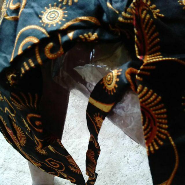 Maura Couple - Sania Ruffle Batik Couple Baju Couple Kondangan Modern Murah Ready Gamis Jumbo