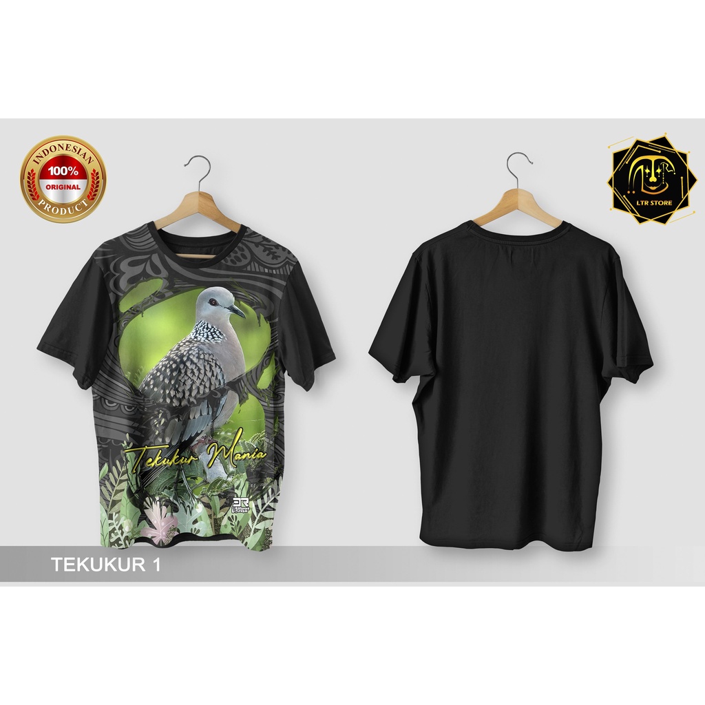 [ BAYAR DI TEMPAT ] BAJU PRINTING GAMBAR BURUNG TEKUKUR 1 - KAOS DISTRO ORIGINAL MOTIF HEWAN BINATAN