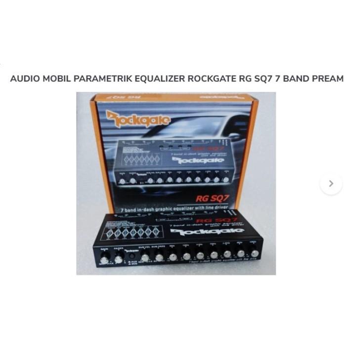 Zofukuki | Audio Mobil Parametrik Equalizer Rockgate Rg Sq7 7 Band Pream Sound