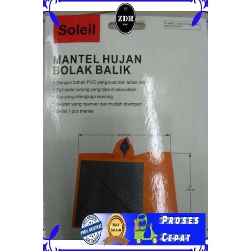 jas hujan (mantel) soleil