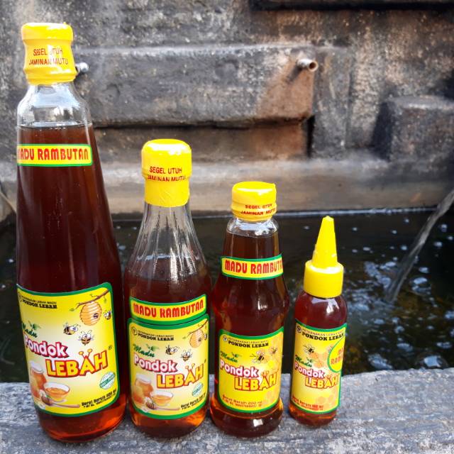 

madu rambutan 300 ml pondok lebah