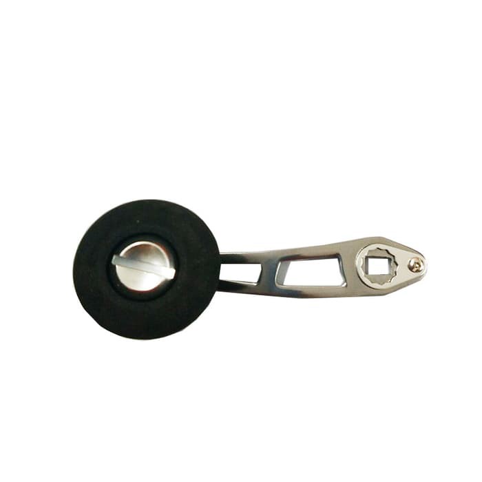 Single Handle Reel Baitcasting Baitcast Bc Aluminium Gagang Pegangan 2