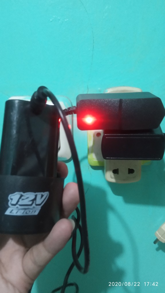 Obeng Bor Tangan Elektrik Charger Cordless Screwdriver Nankai