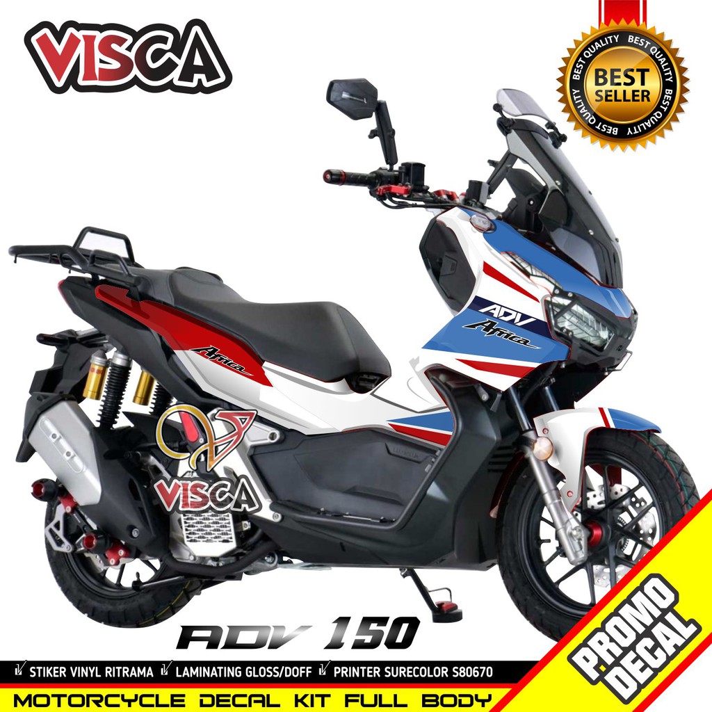 Decal Adv 150 Full Body Stiker Adv 150 Full Body Stiker Motor Honda Adv 150 Full Body Decal Hologram