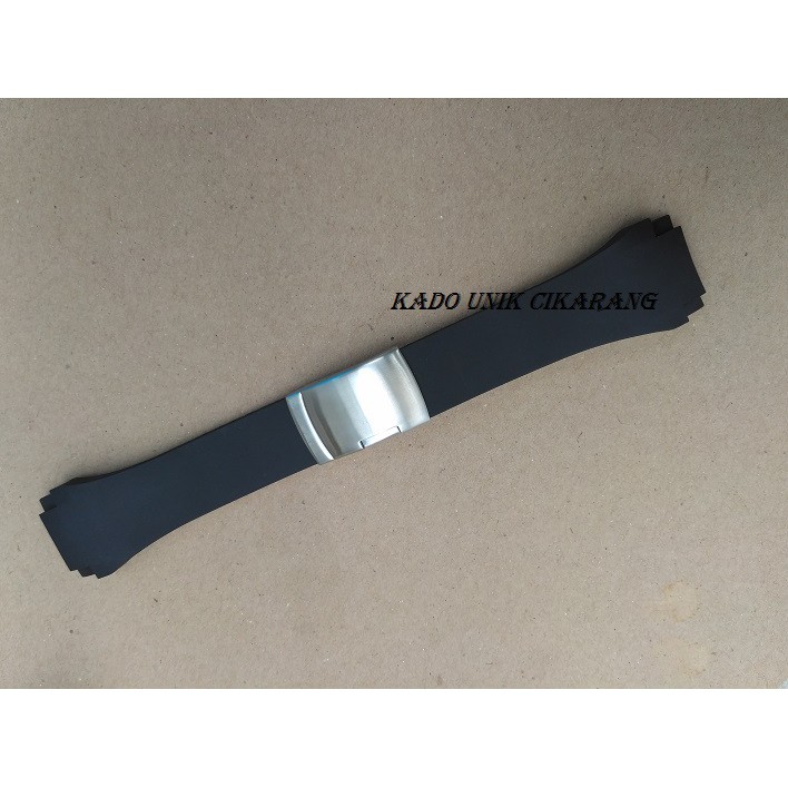 Tali Strap Jenis Rubber Untuk Jam Tangan Epedition Airborne E6335 E 6335 E6335MC Kwalitas Super
