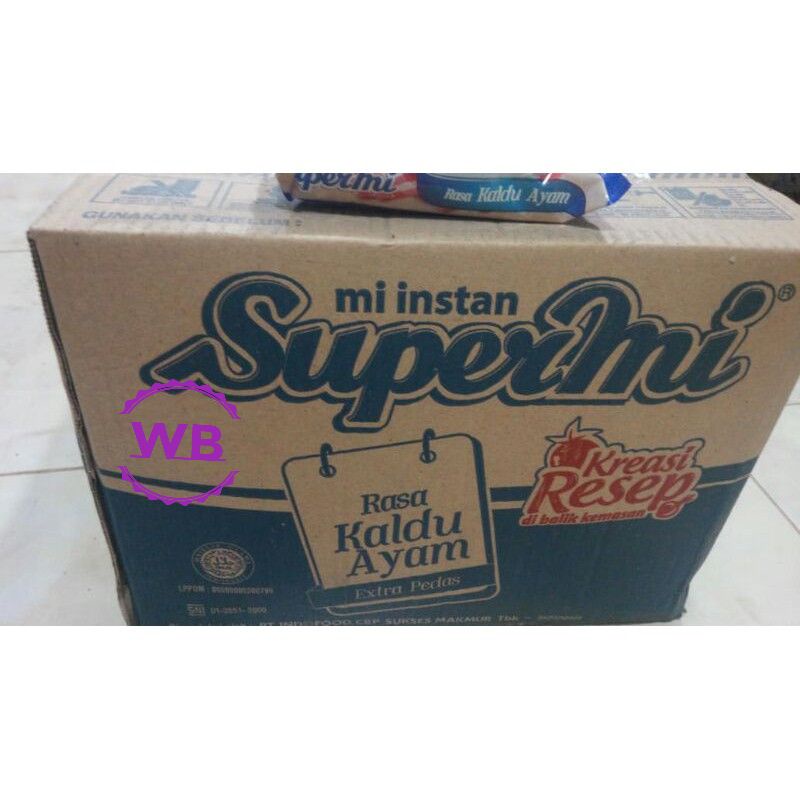 

SUPERMI KALDU AYAM MIE INSTANT (KOTAK)
