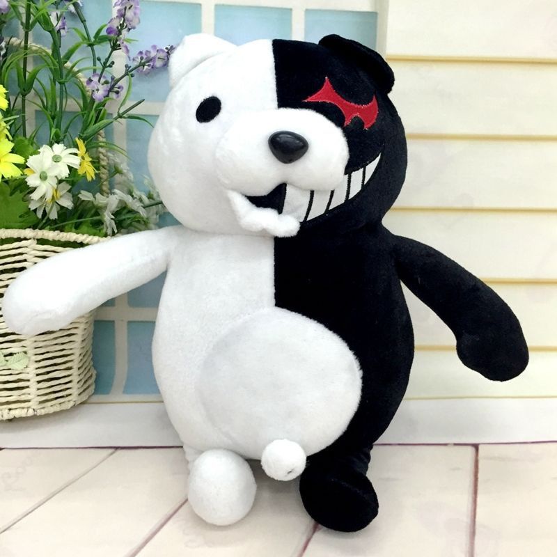 25cm Boneka Danganronpa Monokuma Bear Monomi Rabiit Plush Stuffed Doll Toy Xmas Gift Mainan