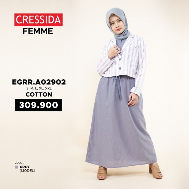 Baju muslim wanita  cressida EGRR.A02902