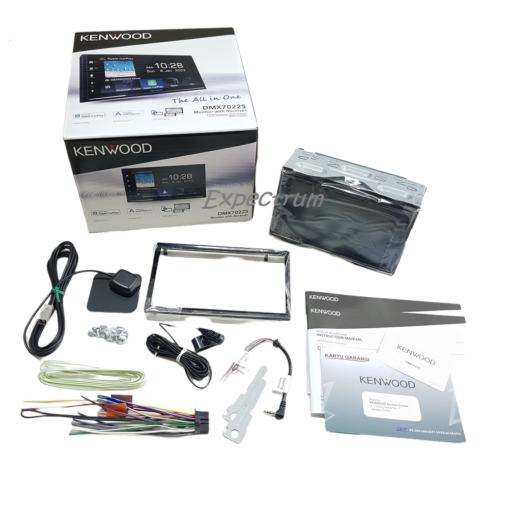 KENWOOD DMX-7022S Headunit Double Din Tape Audio DMX7022S Universal