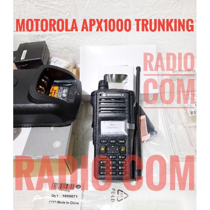 HT MOTOROLA APX1000 TRUNKING UHF 800 MHZ HANDY TALKY MOTOROLA APX 1000 ORIGINAL TRUNKING UHF 800