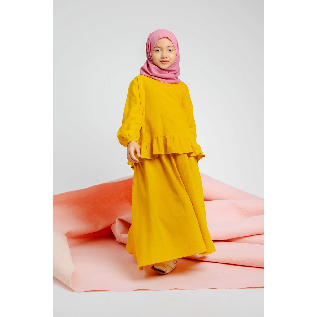 Cottoncut  Alaiqa Set Setelan Anak Perempuan