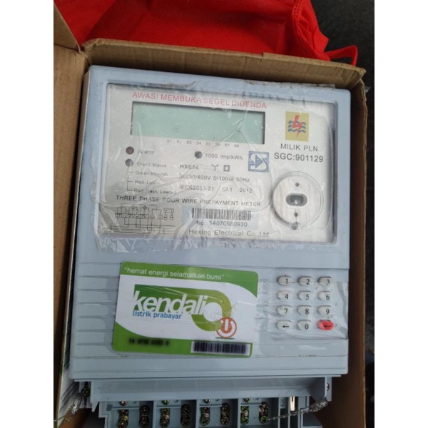 hexing kWh meter 3 phasa