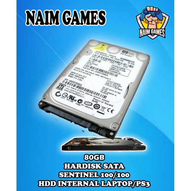 Hardisk SATA PS3, HDD internal laptop 2,5&quot; 80Gb 60GB 40GB