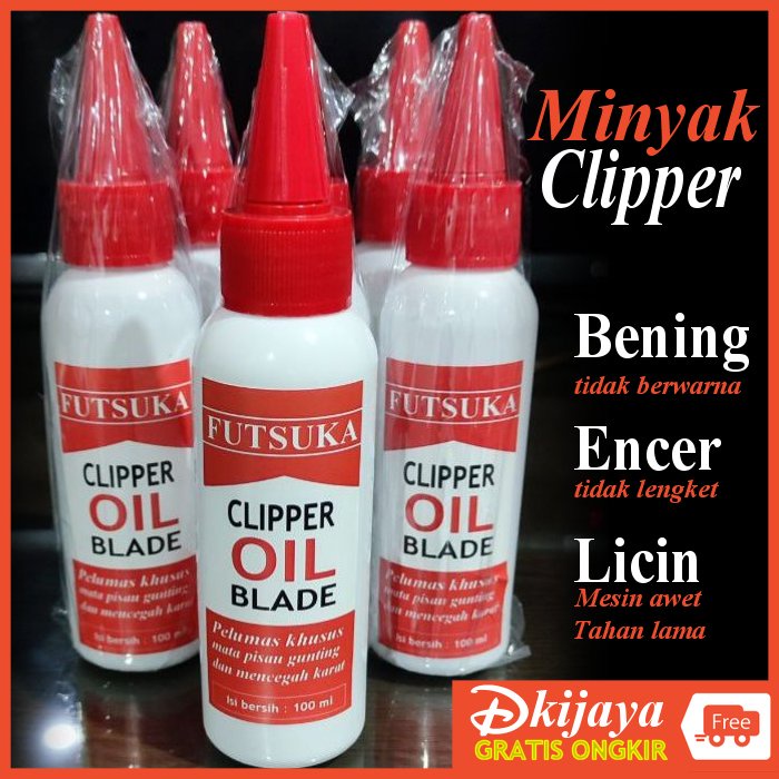 Minyak Clipper Gunting Rambut FUTSUKA CLIPPER OIL BLADE 100 ml PLUS ANTIBACTERIAL