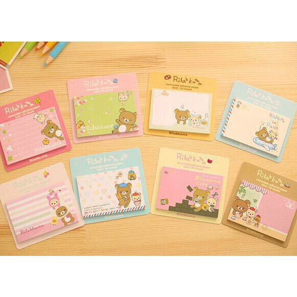 BRGUNIK Memo Sticky Notes Zoo Animal Buku Catatan Kecil Mini Book Karakter Lucu R343 R457