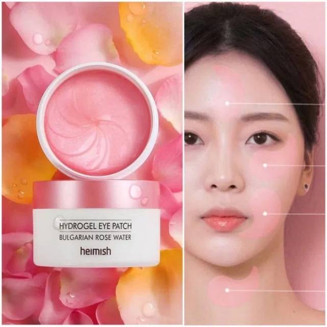 HEIMISH Bulgarian Rose Water Hydrogel eye patch SHARE