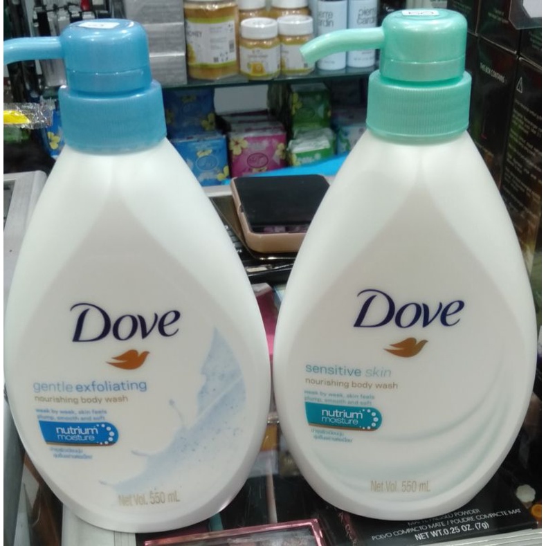 Dove body wash import pump
