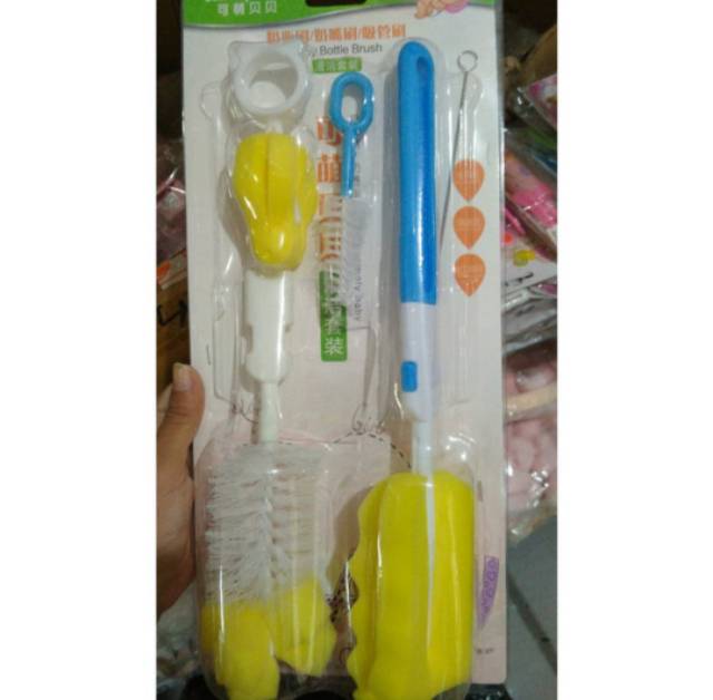 Pembersih botol sedotan bayi 6 in 1