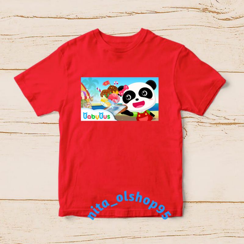 baju anak karakter / baju babybus permainan emulator