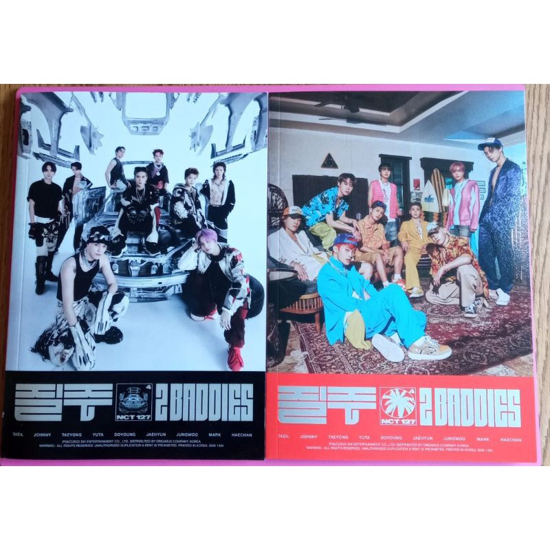 READY| NCT 127 2 BADDIES PHOTOCARD JAEHYUN PB KR, PC TAEIL 2 BADDIES VER, ALBUM ONLY -PC FASTER 2 BA