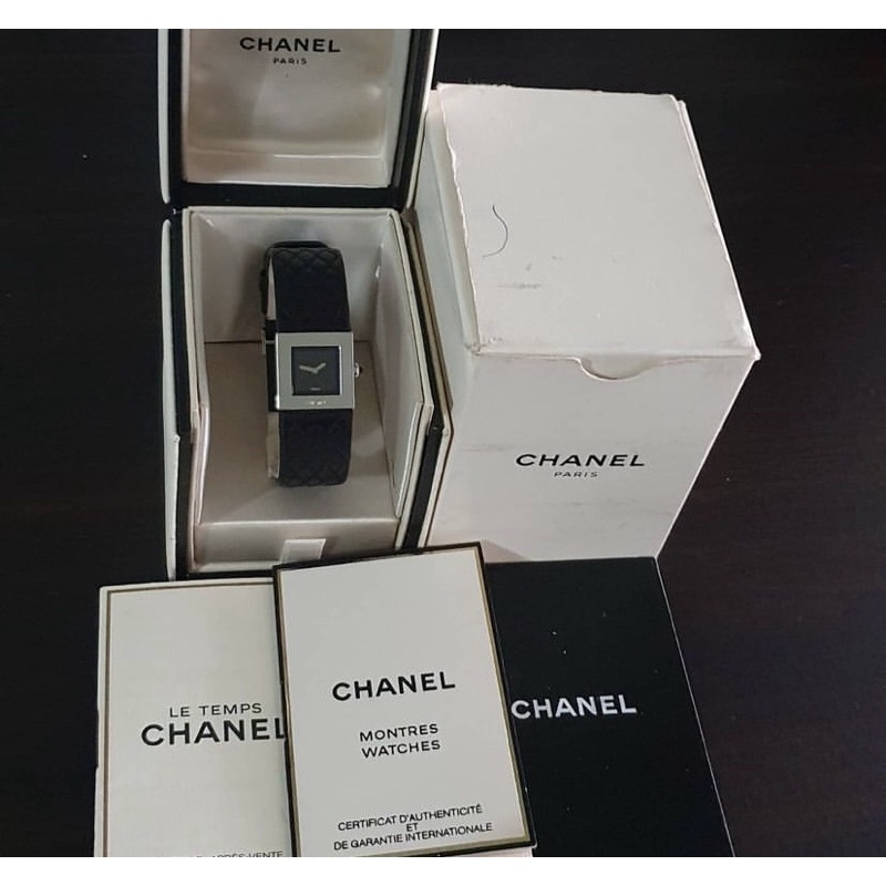 chanel watch authentic preloved