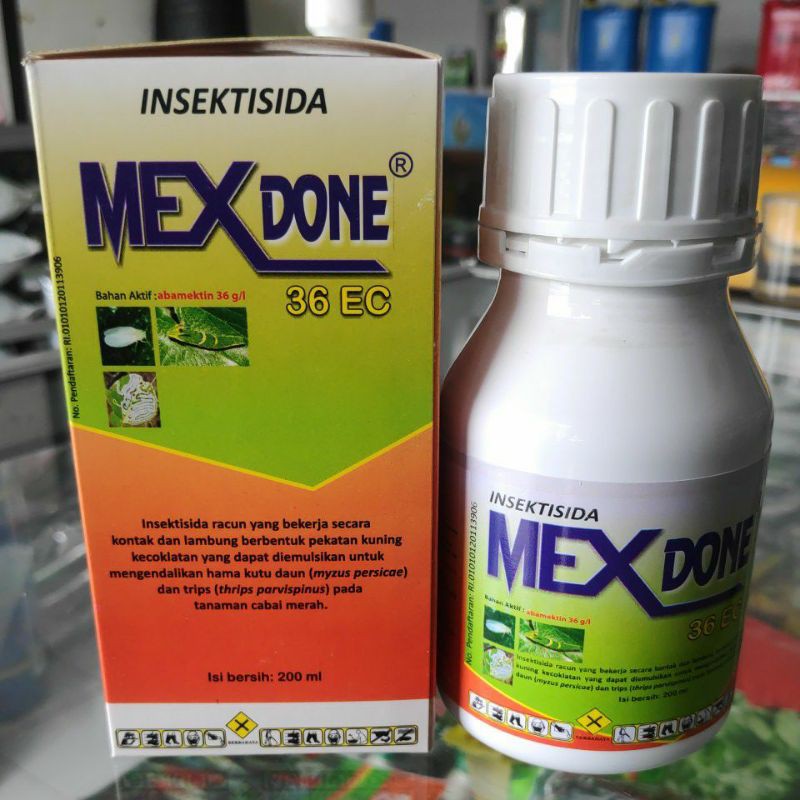 

Insektisida MEXDONE 36EC 200ML (BONUS 1 KAOS)