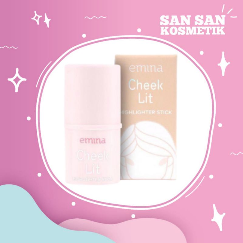 Emina Cheek Lit Highlighter Powder / Stick