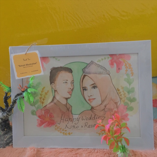 

Jasa Lukis Hadiah ulang tahun wisuda anniversary hadiah nikahan dll