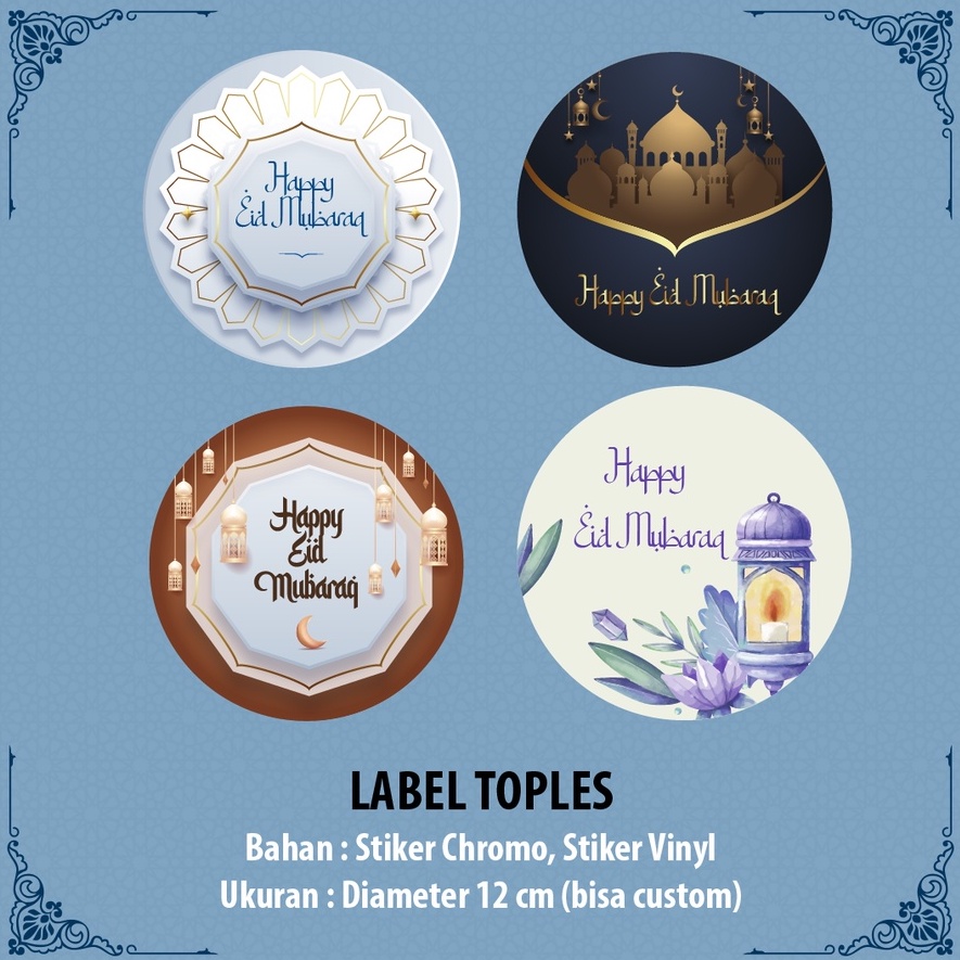 

LABEL TOPLES/ PACKAGING STIKER