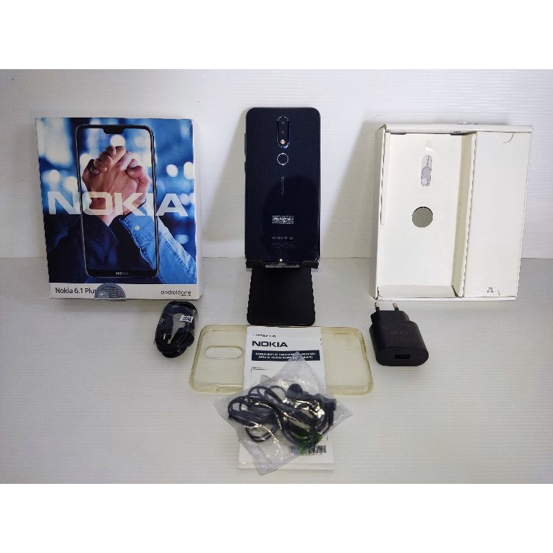 Nokia Android Legend 6.1 Plus BNOB Likenew Stok lama barang Kolektor 4/64 Gb Ex Garansi Resmi Nokia 