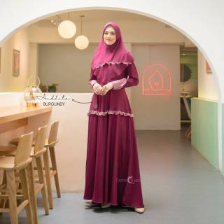 Emmaqueen set dress andhita SIZE S XXL UDAH SATU SET 