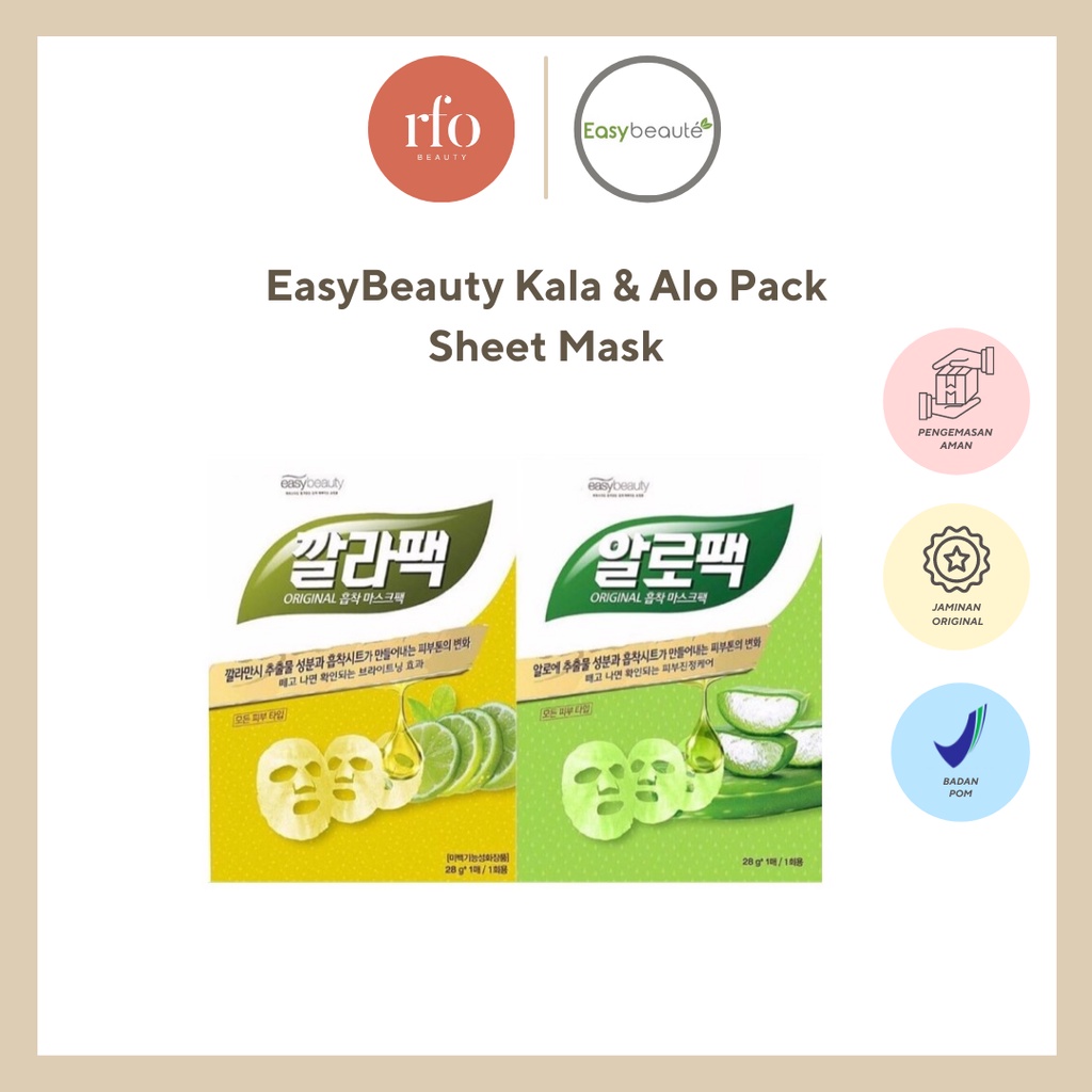 EasyBeauty Kala & Alo Pack Sheet Mask