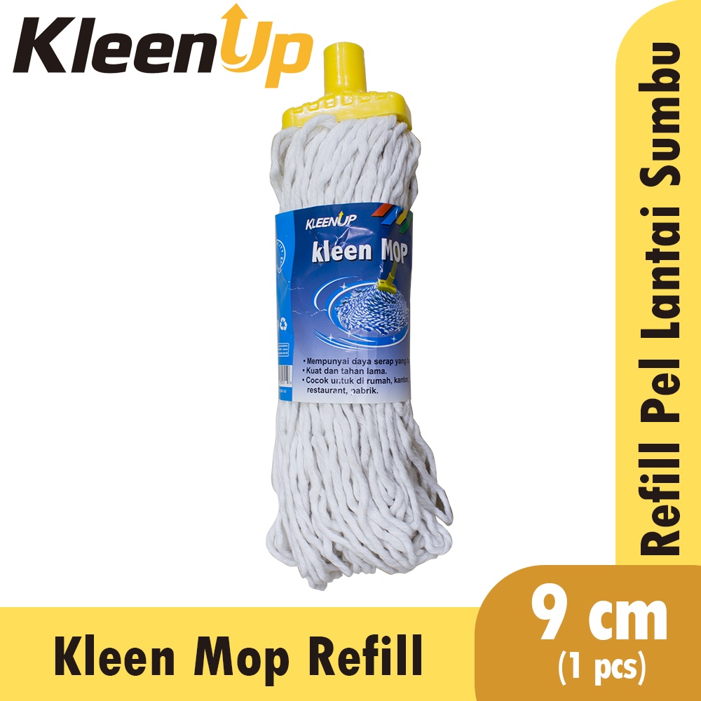 KtmStore Kleen up refill Mop alat Pel Lantai pel bulat sumbu pel