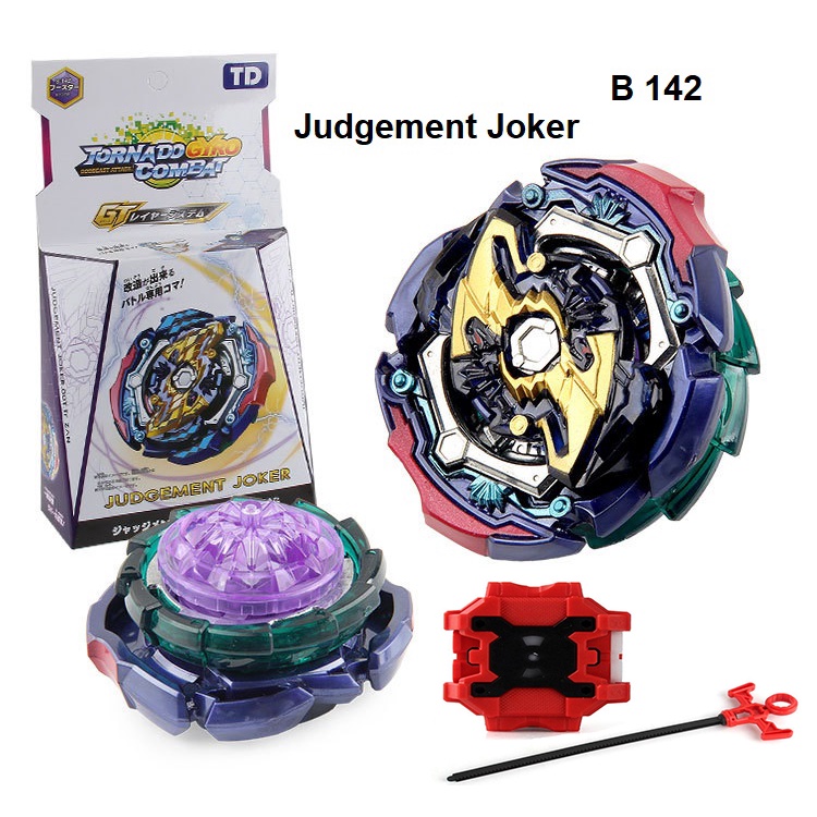 Gasing Beyblade Burst merk TD B-142 Judgement Joker