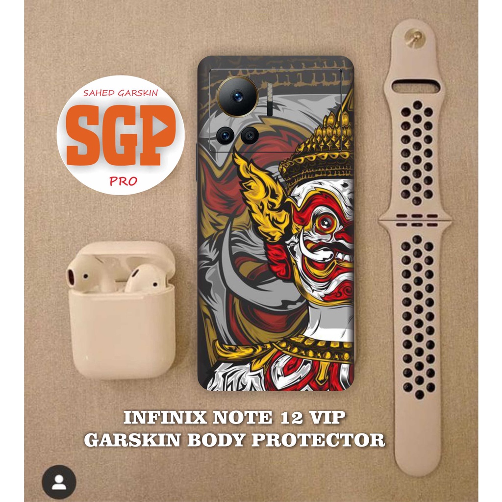 GARSKIN SKIN MOTIF BARONG INFINIX NOTE 12 VIP - SKIN HANDPONE INFINIX NOTE 12 VIP