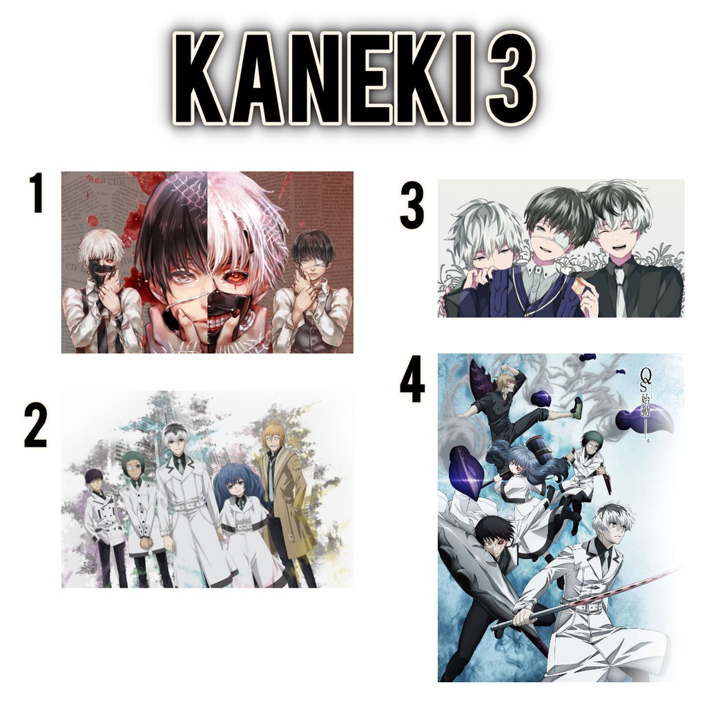 Poster Kaneki Ken Tokyo Ghoul Sasaki Haise Touka Anime