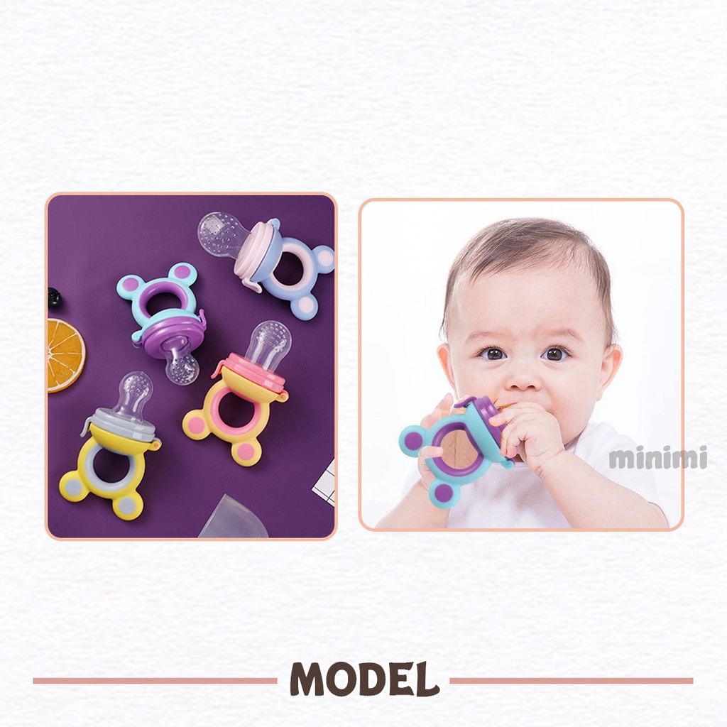 Minimi - Dot Buah Empeng Bayi MPASI Ukuran L-4