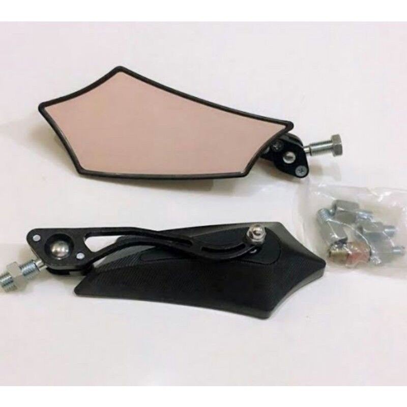 Spion Motor Variasi Spion Model Batman Tangkai Cnc Warna Universal Semua Motor