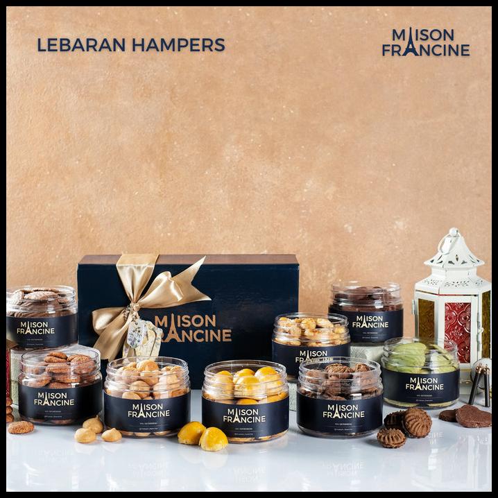 

Hampers kue kering Wijsman - MAISON FRANCINE premium cookies parcel