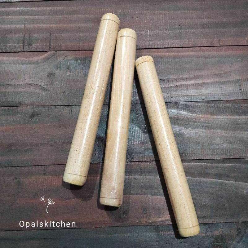 

28cm Rollpin Rolling Pin Roll Pin Kayu Polos Untuk Pastel Bolen Dumpling Donat