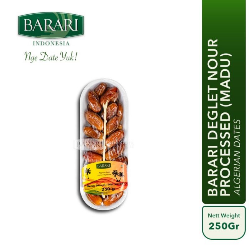 

Kurma BARARI Tunisia Madu 250 gr 250gr BARARI
