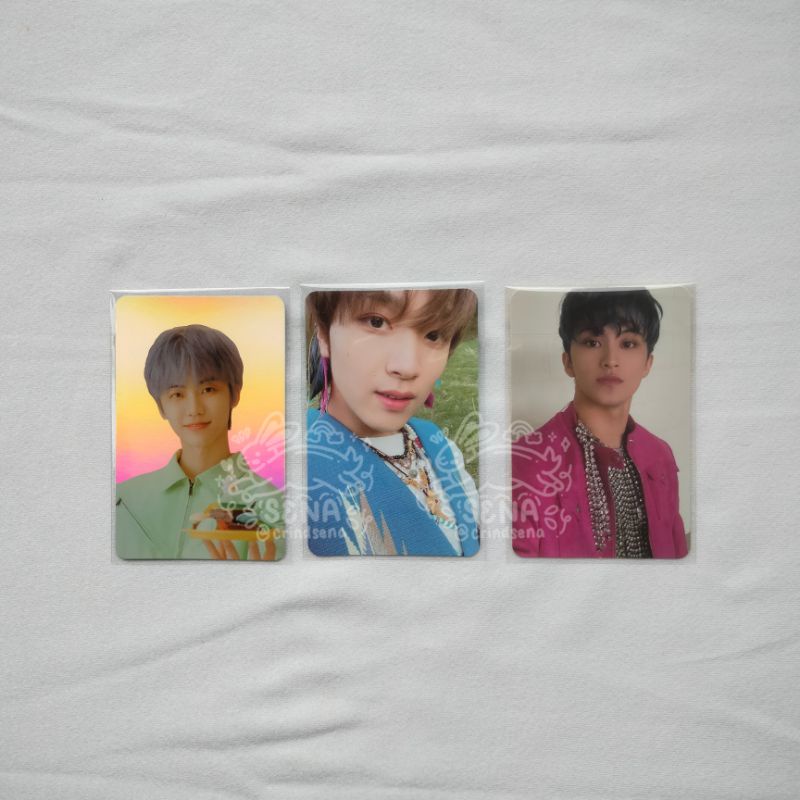 jaemin holo bene haechan future mark chilling pc photocard