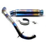 KNALPOT HOGO GP FULL PELANGI STAINLESS MINERVA VX