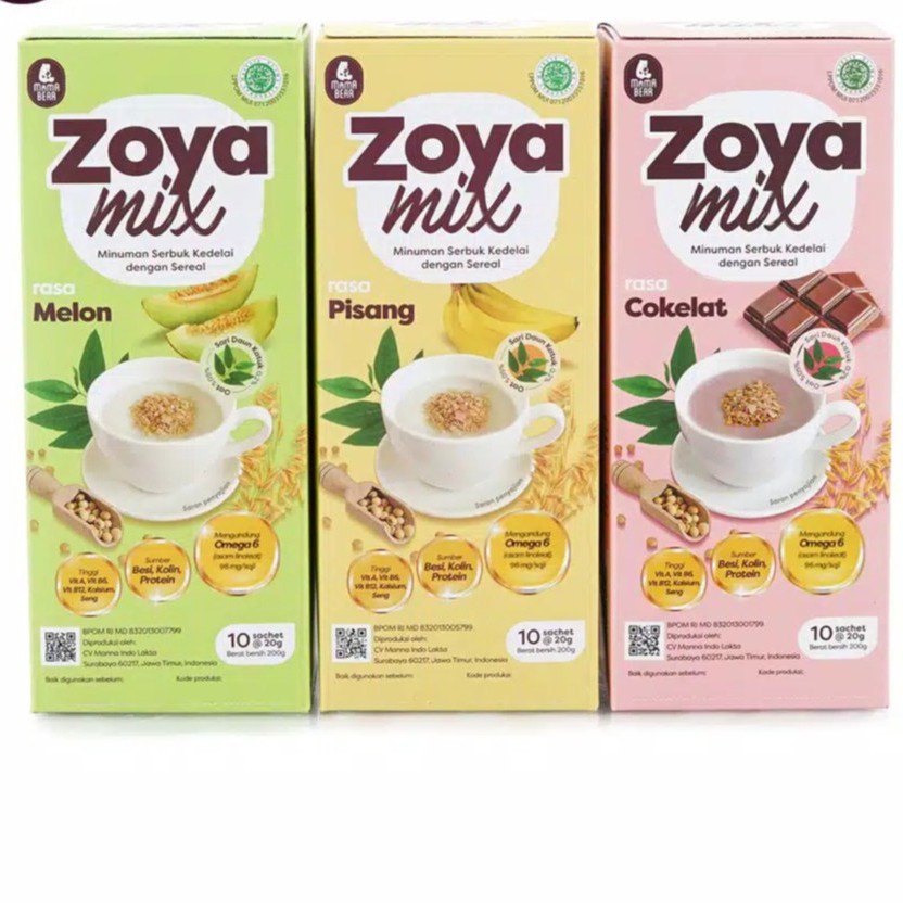 ZOYA MIX MURAH MINUMAN PELANCAR ASI BOOSTER  ZOYA MIX IBU MENYUSUI