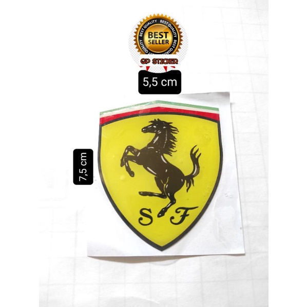 Jual Emblem Timbul Logo Ferrari Motor Mobil Shopee Indonesia